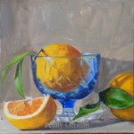 1678 oranges and dessert dish