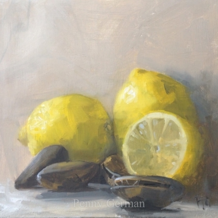 1886 mussels and lemons
