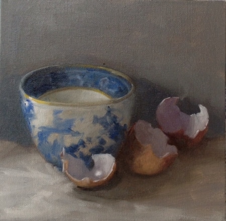9413 tea bowl and eggshells